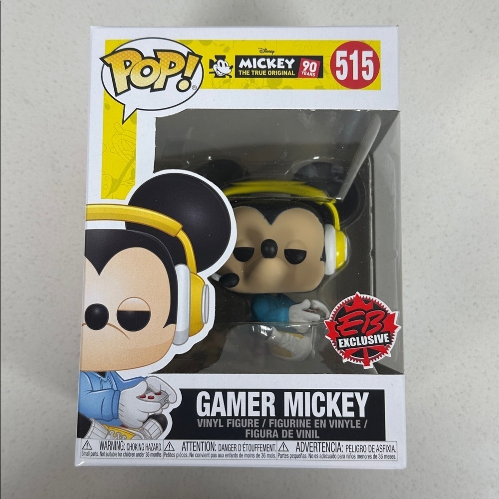 Funko Pop! Disney Gamer Mickey #515 EB Games Exclusive Vinyl Figure